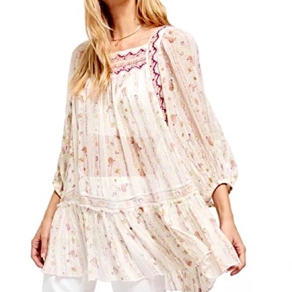 Free People Dresses & Skirts - NWT FREE PEOPLE🎇DropWaist Embellished Mini Dress
